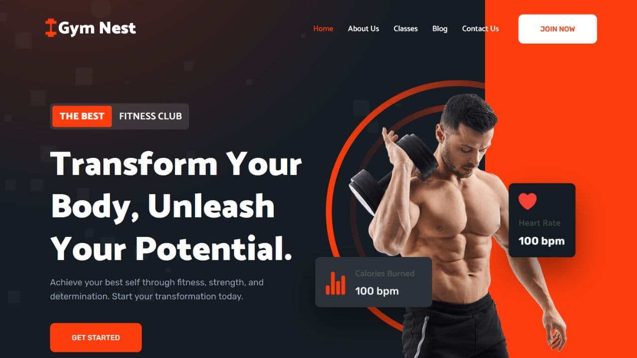 Gym Nest Application